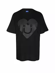 HUGO | T-Shirt VINTAGE | schwarz