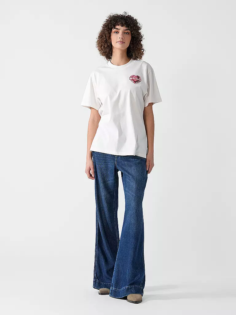 HUGO | T-Shirt VINTAGE | weiss
