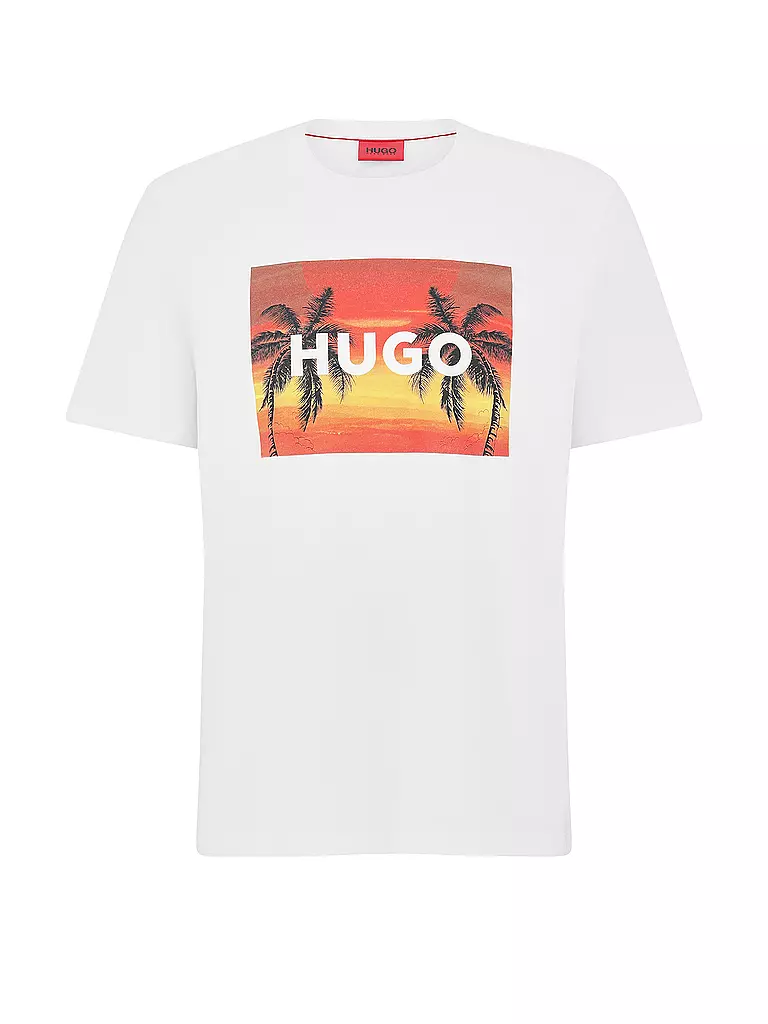 HUGO | T-Shirt | weiss