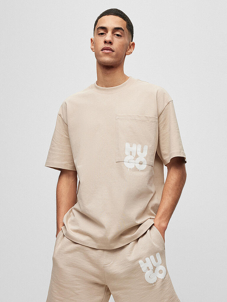 HUGO | T-Shirt | beige