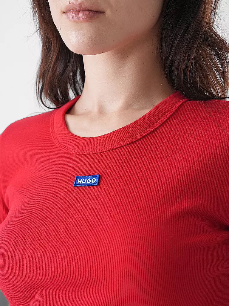 HUGO | T-Shirt | braun