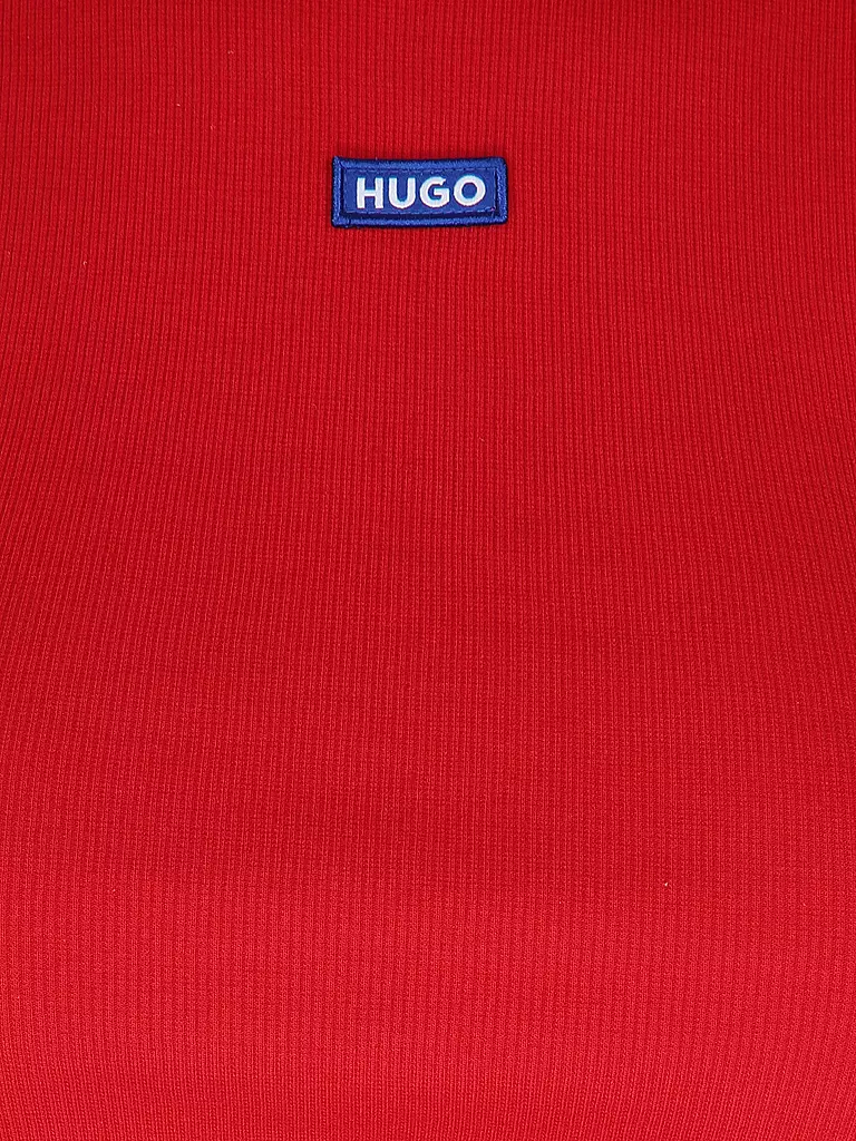 HUGO | Top Cropped Fit | rot