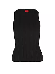 HUGO | Top SAREPLE | schwarz