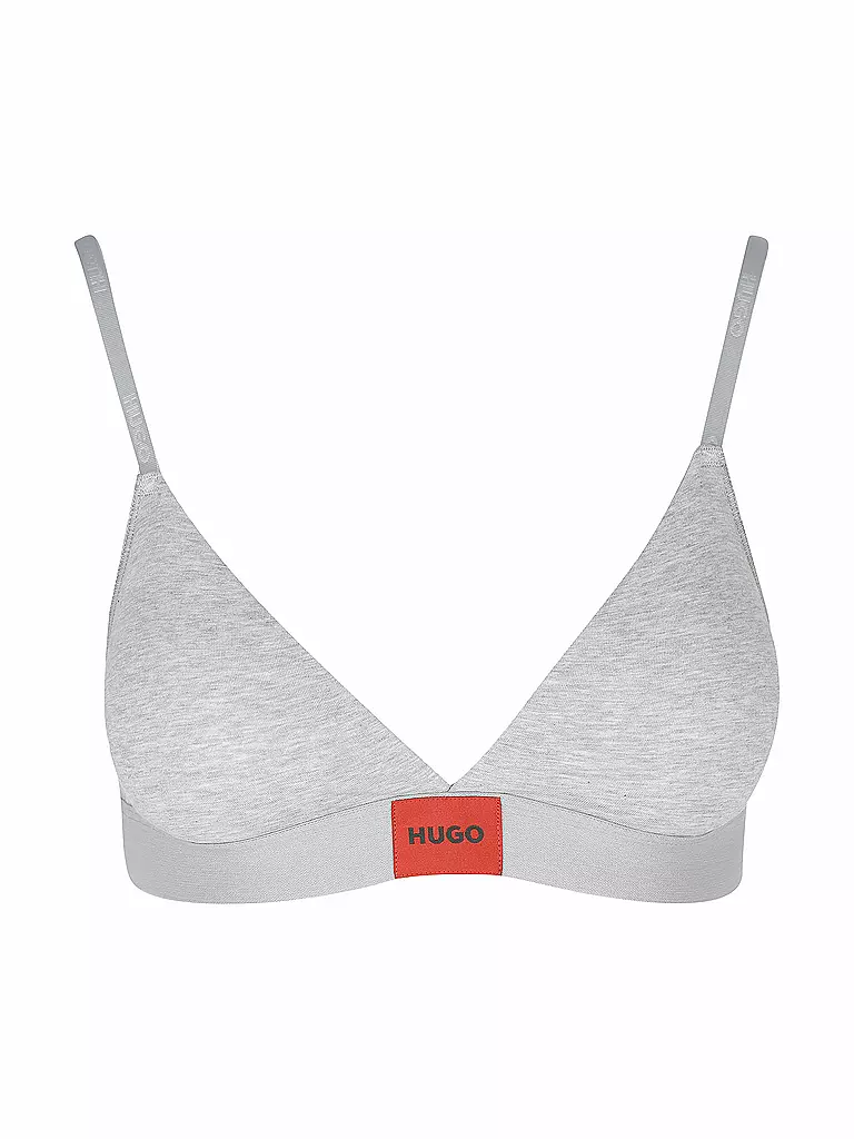 HUGO | Triangle BH Red Label grey  | grau