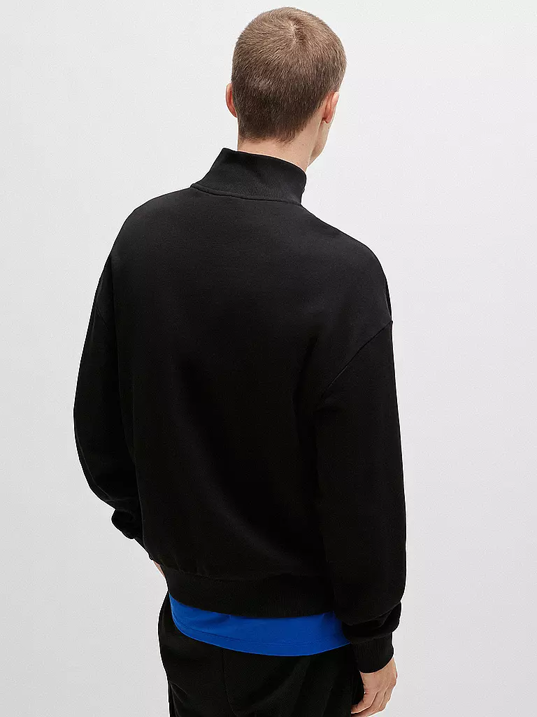 HUGO | Troyer Sweater NEELER | schwarz