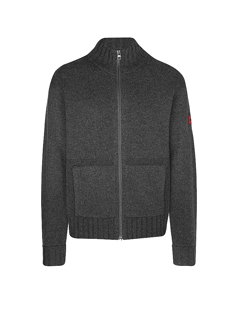 HUGO | Wolljacke | grau