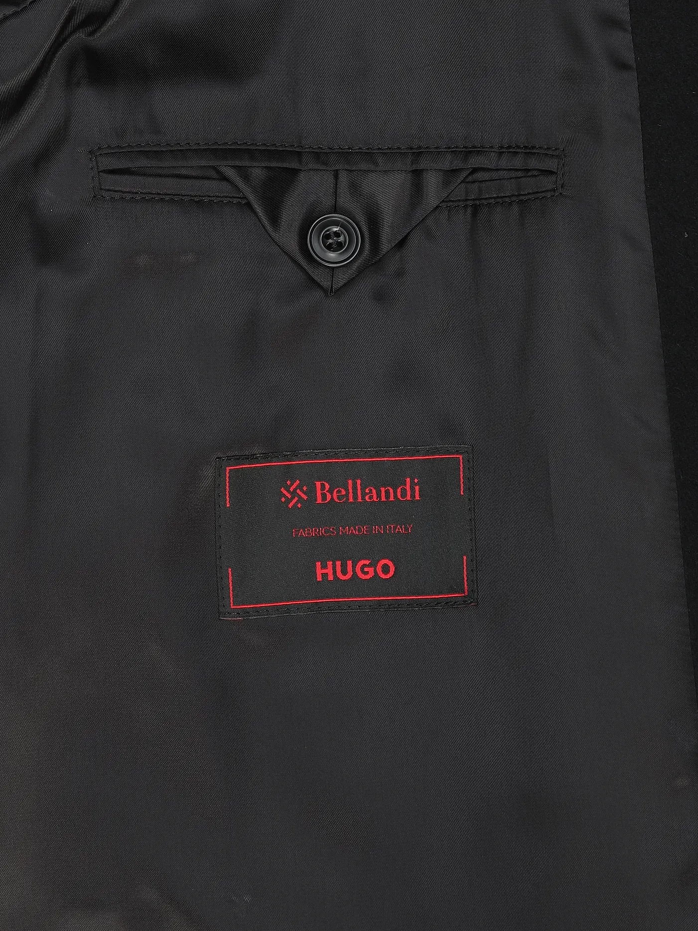 HUGO | Wollmantel MAVER | schwarz