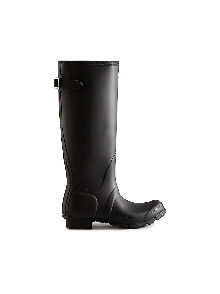 HUNTER BOOT Gummistiefel ORIGINAL TALL BACK ADJUSTABLE schwarz | 36