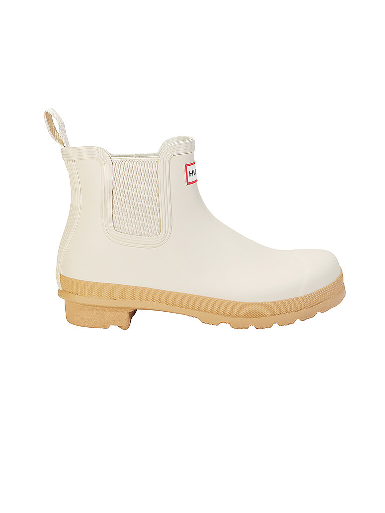 Hunter Boot Damen Beige Gummistiefel - Chelsea Boot | Größe 36