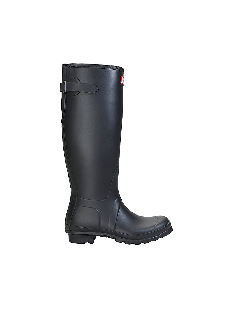 HUNTER BOOT Gummistiefel ORIGINAL TALL BACK ADJUSTABLE dunkelblau | 36