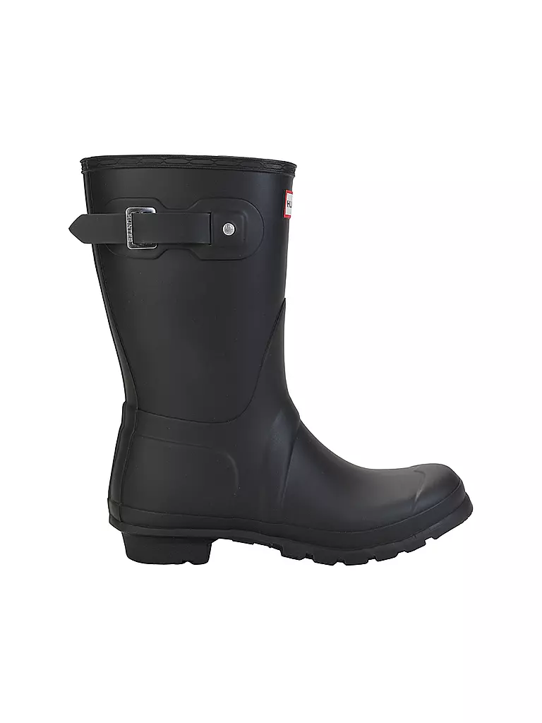 HUNTER BOOT | Gummistiefel ORIGINAL SHORT BOOT | schwarz