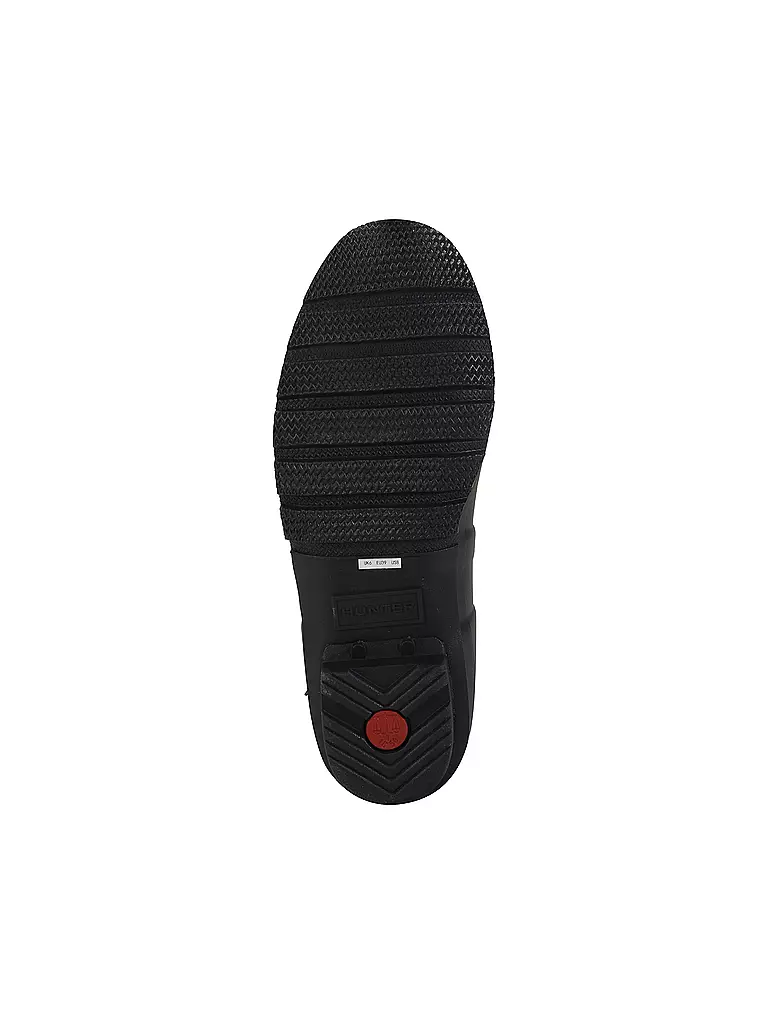 HUNTER BOOT | Gummistiefel ORIGINAL SHORT BOOT | schwarz