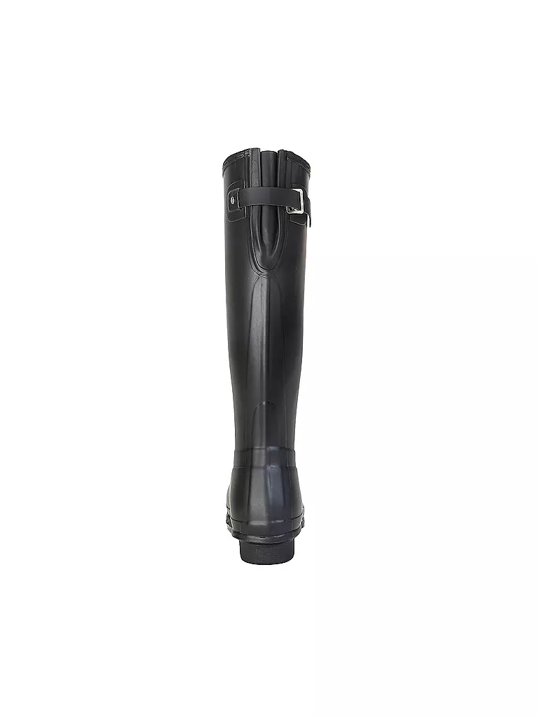 HUNTER BOOT | Gummistiefel ORIGINAL TALL BACK ADJUSTABLE | schwarz