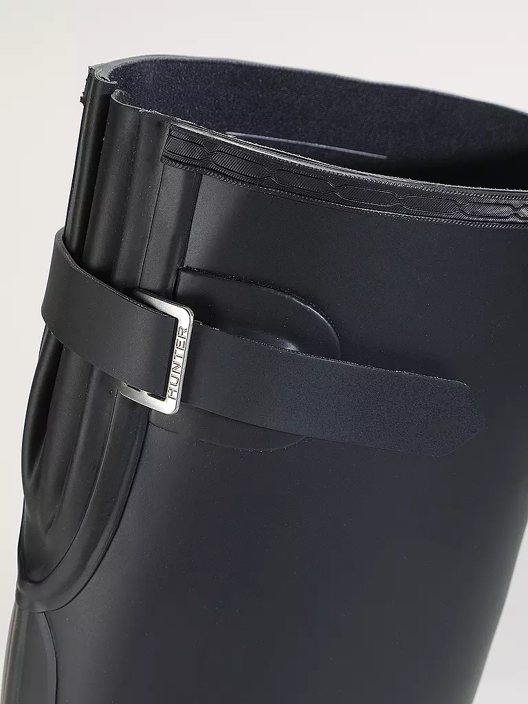 HUNTER BOOT | Gummistiefel ORIGINAL TALL BACK ADJUSTABLE | schwarz