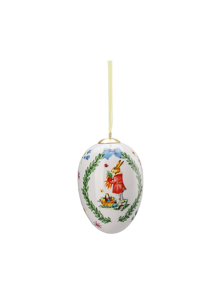 HUTSCHENREUTHER Porzellan Midi-Ei Gemüsegarten bunt
