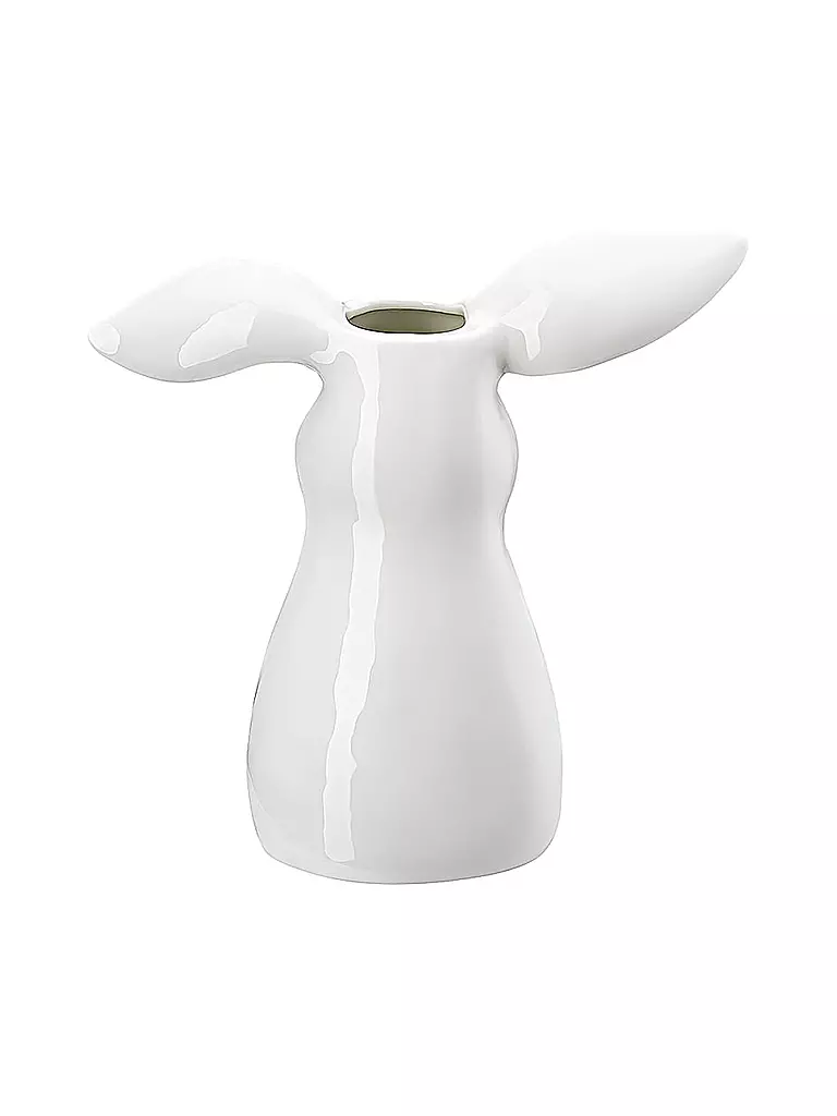HUTSCHENREUTHER | Oster Porzellan Vase Hase 16cm Weiss | weiss
