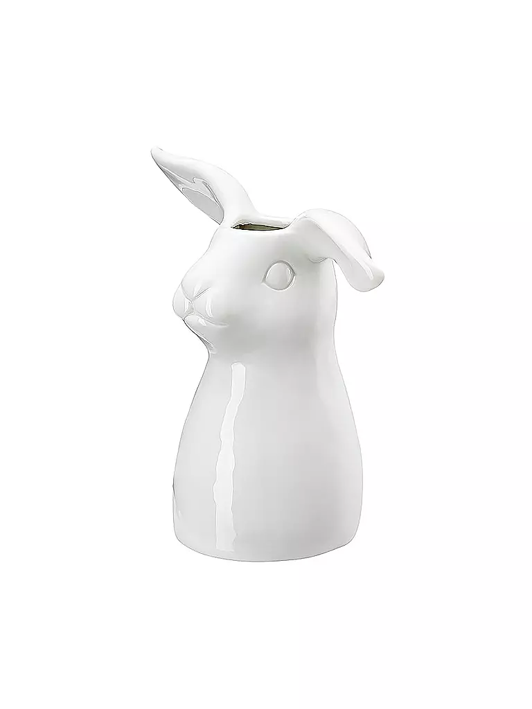 HUTSCHENREUTHER | Oster Porzellan Vase Hase 16cm Weiss | weiss