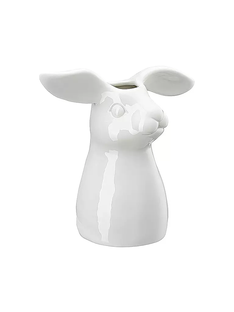 HUTSCHENREUTHER | Oster Porzellan Vase Hase 16cm Weiss | weiss