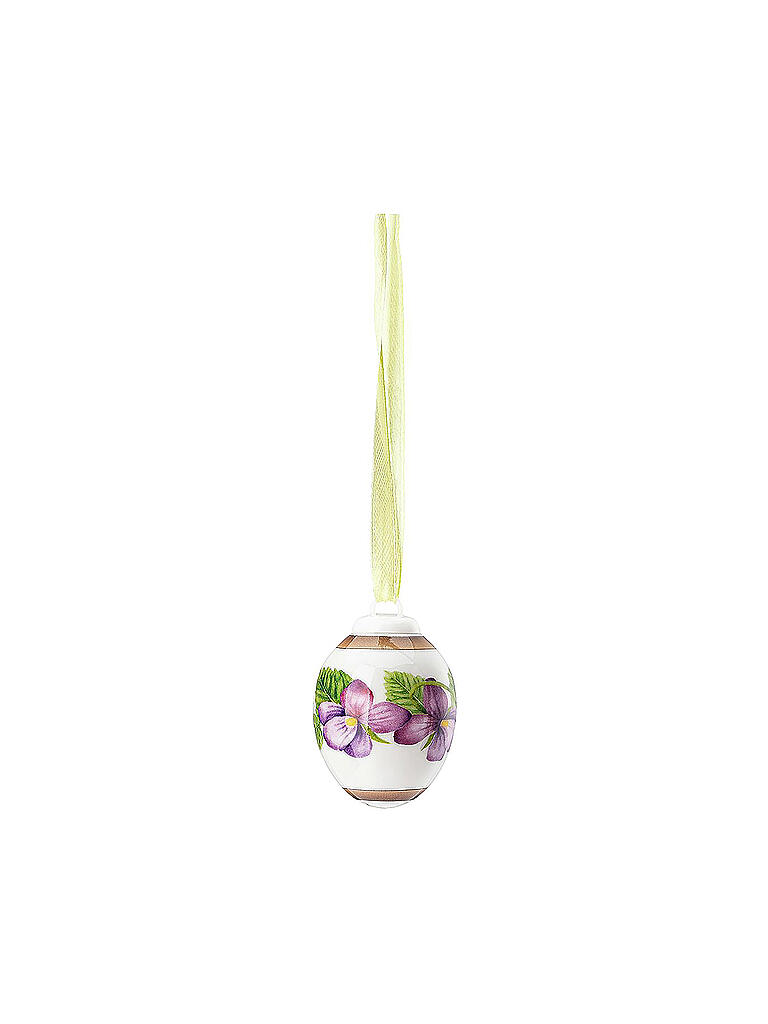 HUTSCHENREUTHER | Porzellan Mini Eier 5cm Veilchen | bunt