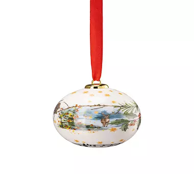 Hutschenreuther Weihnachten 40 Jahre Porzellankugel Set - Limitierte Edition 2014-2025