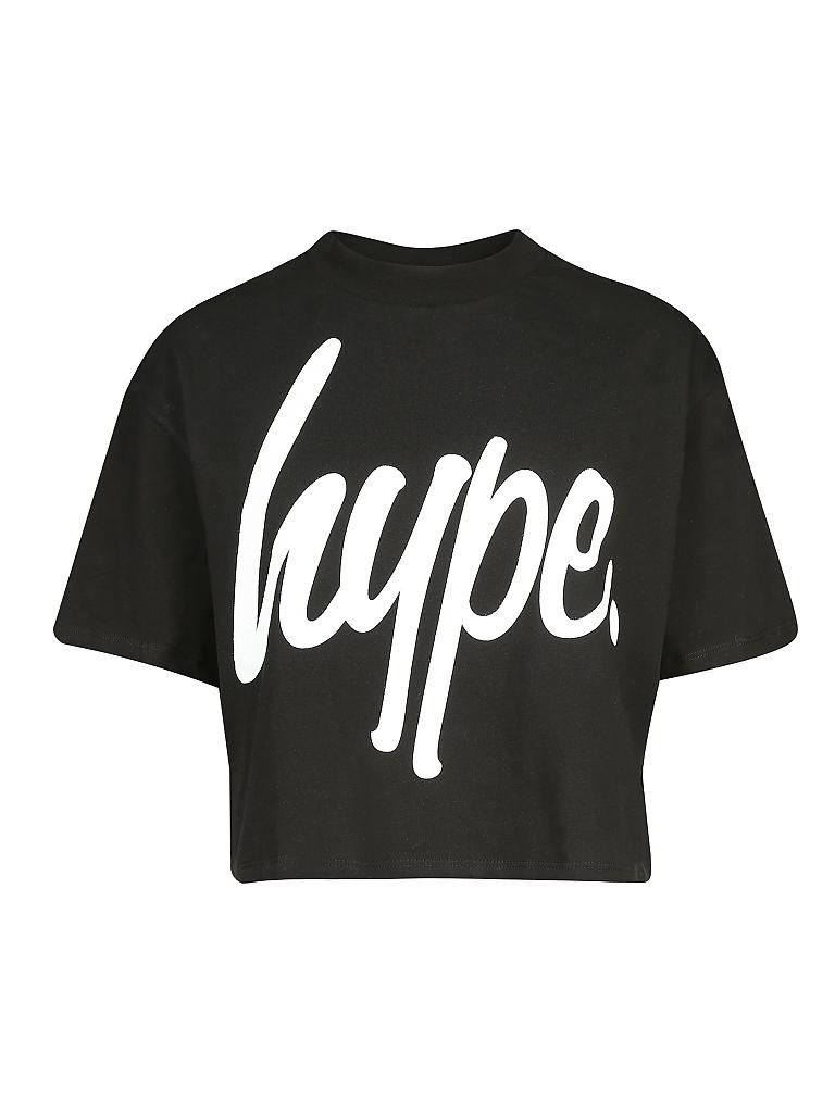 HYPE TShirt CroppedFit schwarz XS