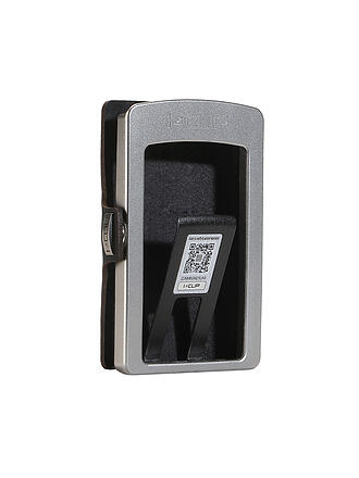 I-CLIP | Geldbörse STEEL BLASTED SOFT TOUCH