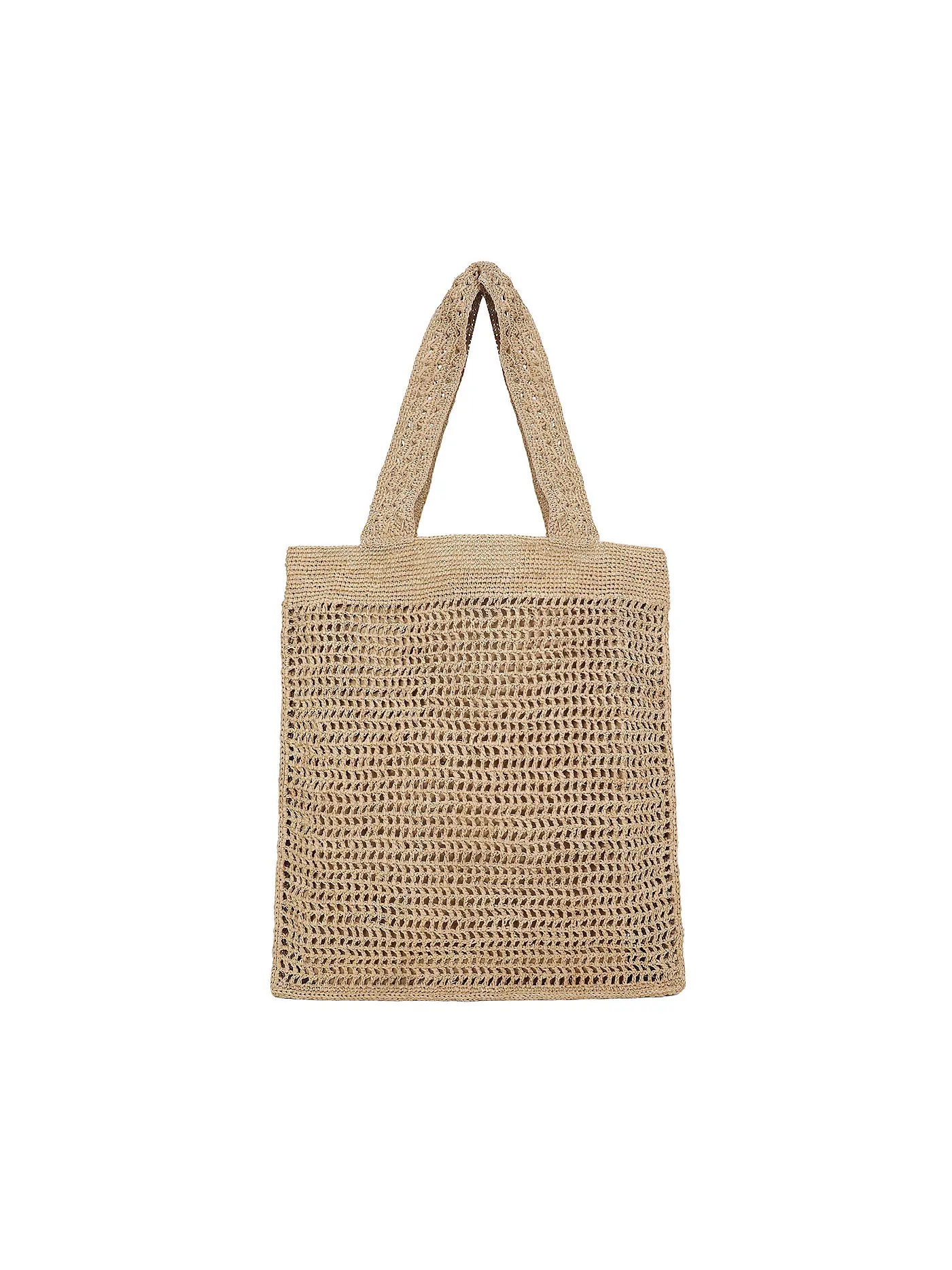 IBELIV | Strohtasche - Shopper FASIKA | beige