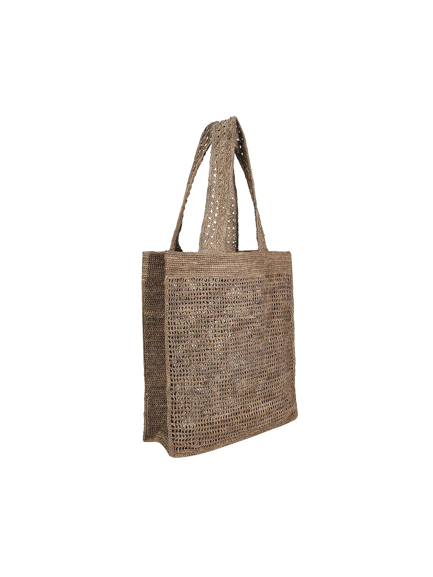 IBELIV | Strohtasche - Shopper FASIKA | braun
