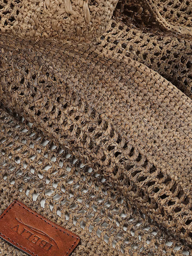 IBELIV | Strohtasche - Shopper FASIKA | beige