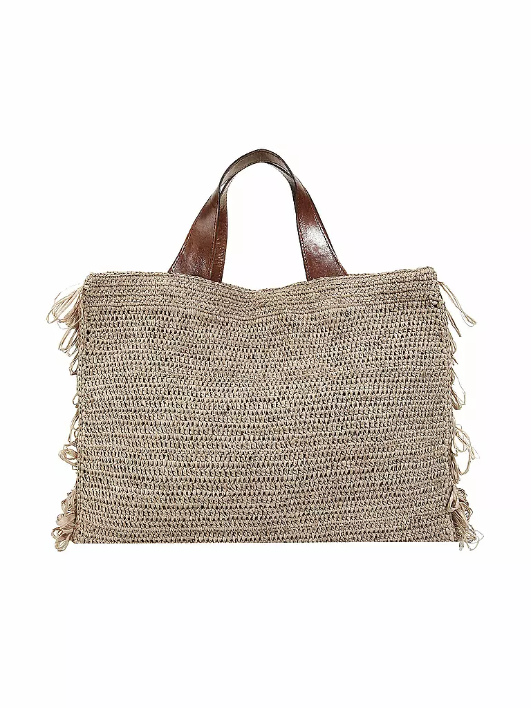 IBELIV | Strohtasche - Shopper ONJA | beige