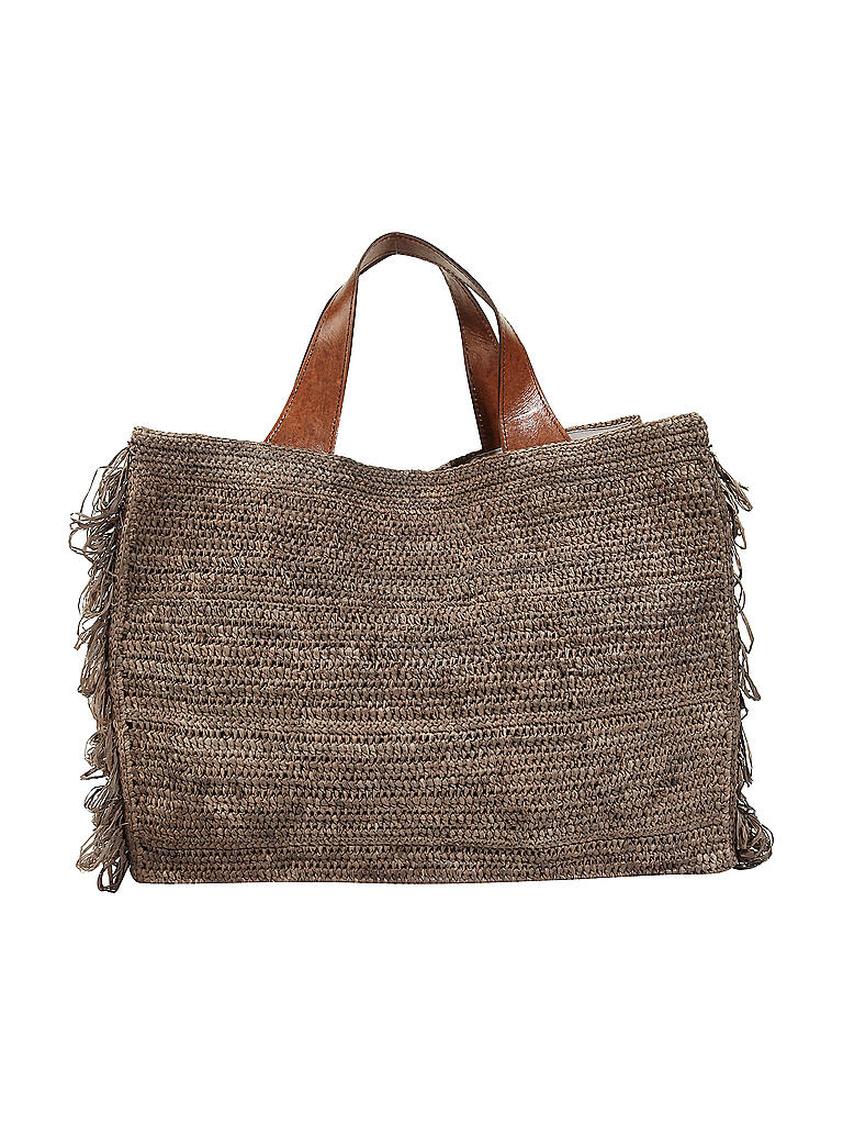 IBELIV | Strohtasche - Shopper Onja | beige