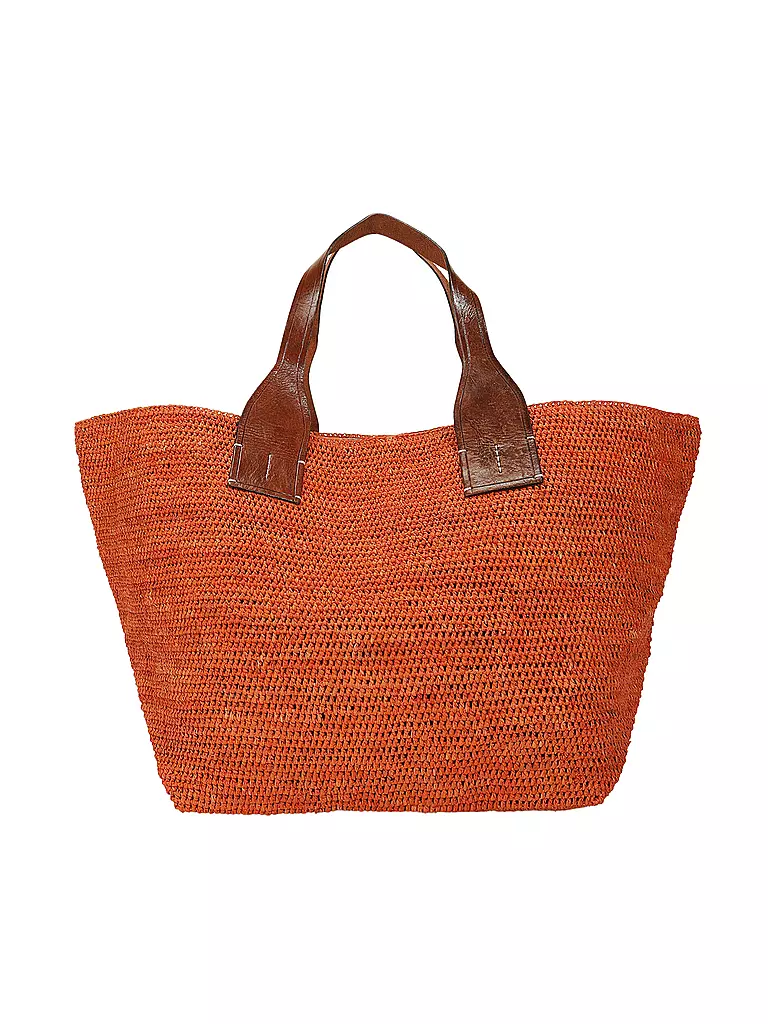 IBELIV | Strohtasche - Shopper TOKYO | orange