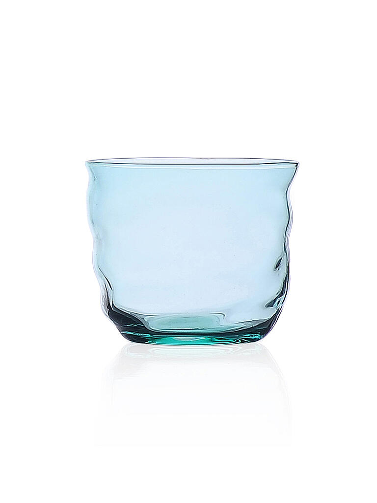 ICHENDORF MILANO | Trinkglas Poseidon 7,5cm Caibbean Blue | türkis