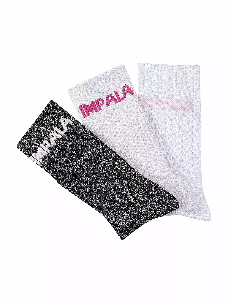 IMPALA | Socken 3-er Pkg. sparkle | bunt