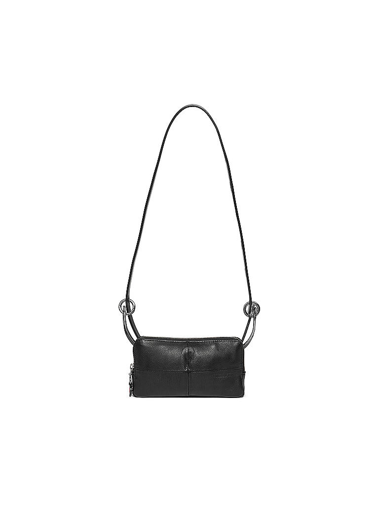 INA KENT | Ledertasche - Mini Bag X.ONI ed.2 | schwarz