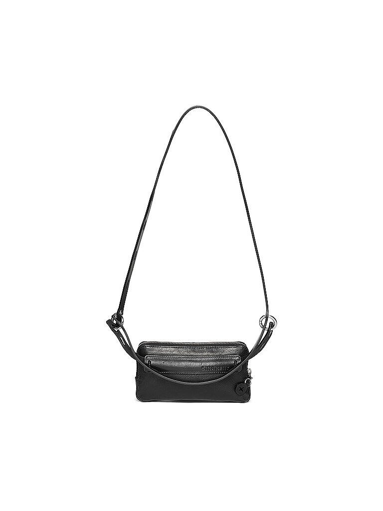 INA KENT | Ledertasche - Mini Bag X.ONI ed.2 | schwarz