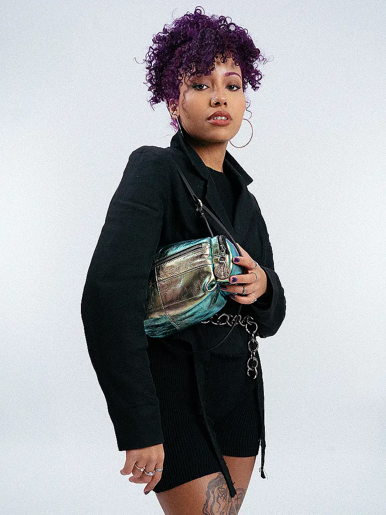 INA KENT | Ledertasche - Schultertasche ROXIE Ed.1 | Bunt