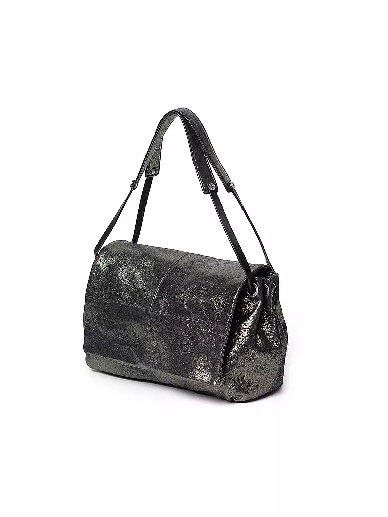 INA KENT | Ledertasche - Umhängetasche EILEEN ED. 1 | grau