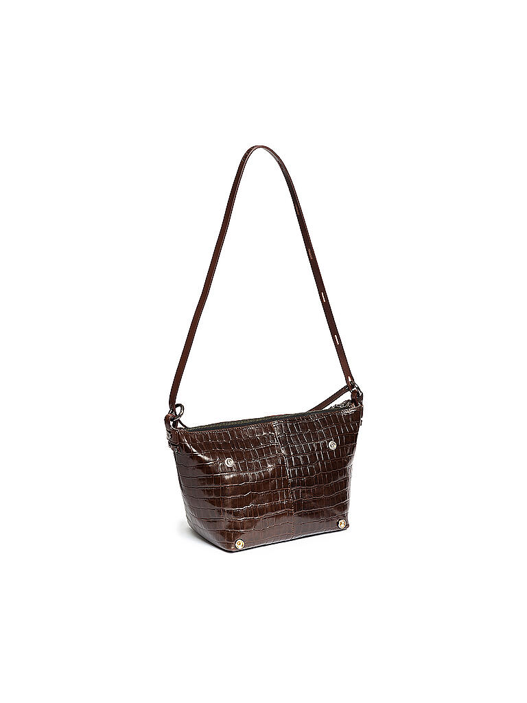 INA KENT | Ledertasche - Umhängetasche LUELL ed.1 | braun