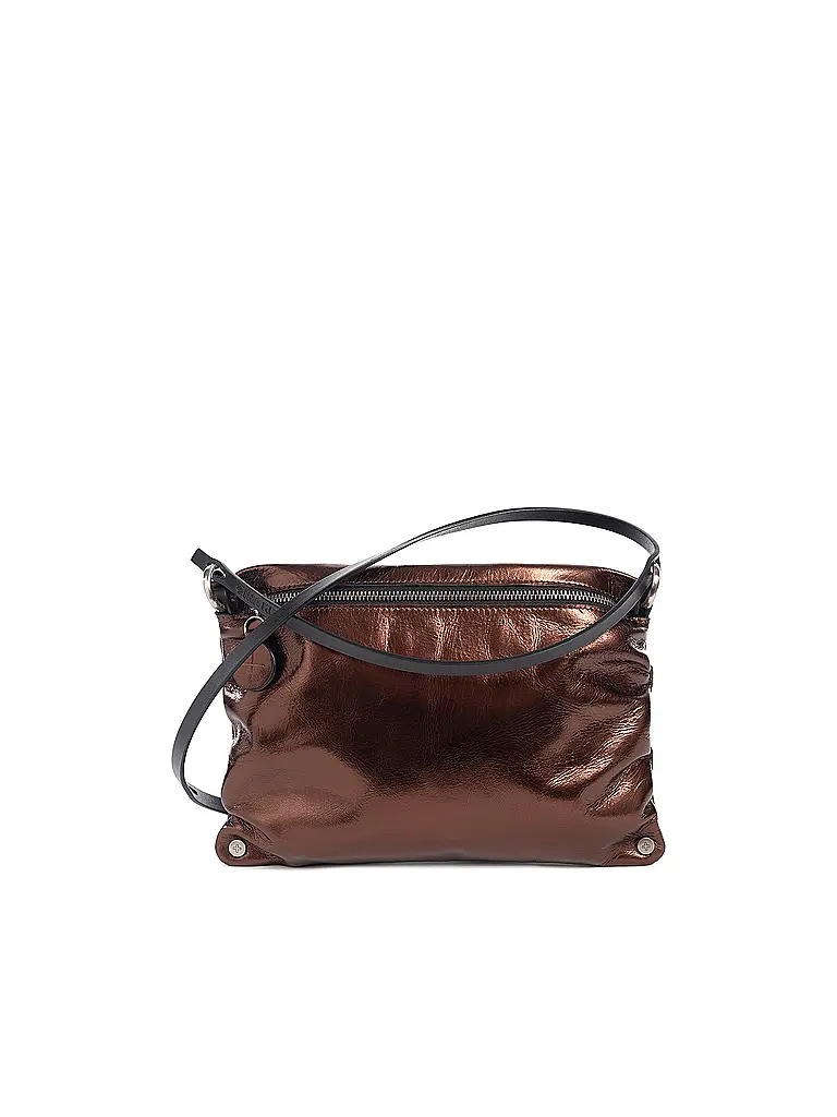 INA KENT | Ledertasche - Umhängetasche MOONLIT ed.1 | Braun