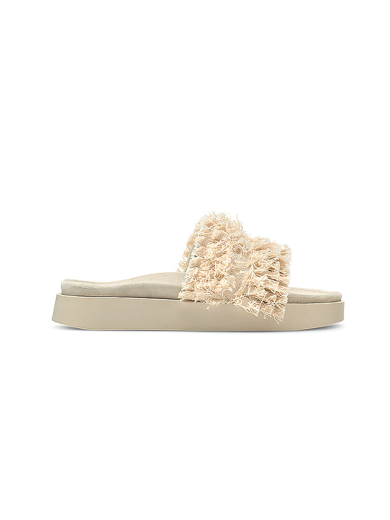 INUIKII Pantoletten FRAYED BAND creme | 36