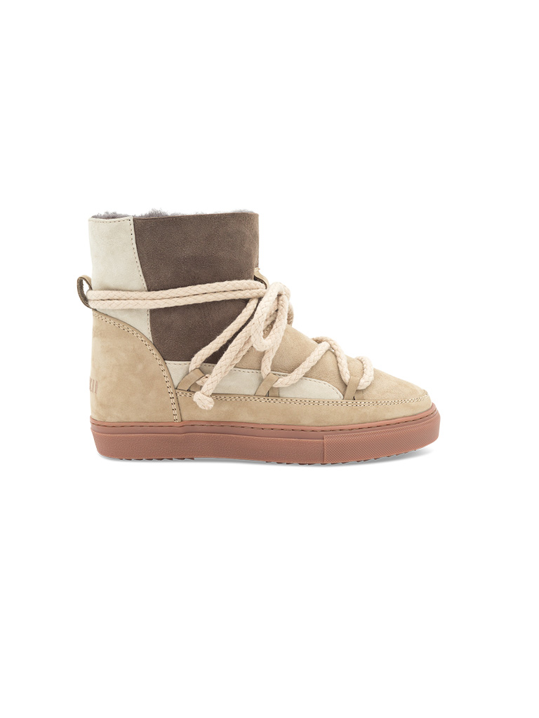 INUIKII | Boot "Patchwork" | beige