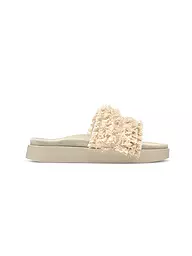 INUIKII | Pantoletten FRAYED BAND | creme