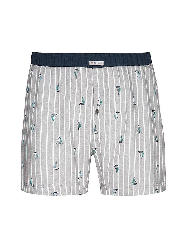 ISA Boxershorts  grau | XXL