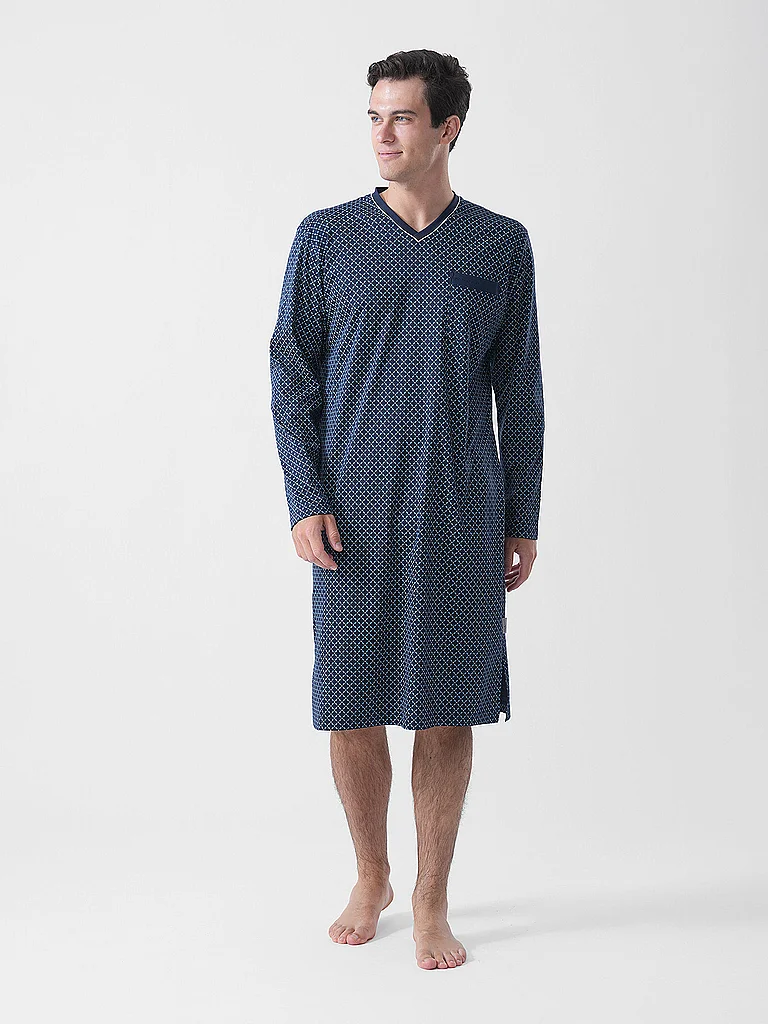 ISA Nachthemd blau azul | L