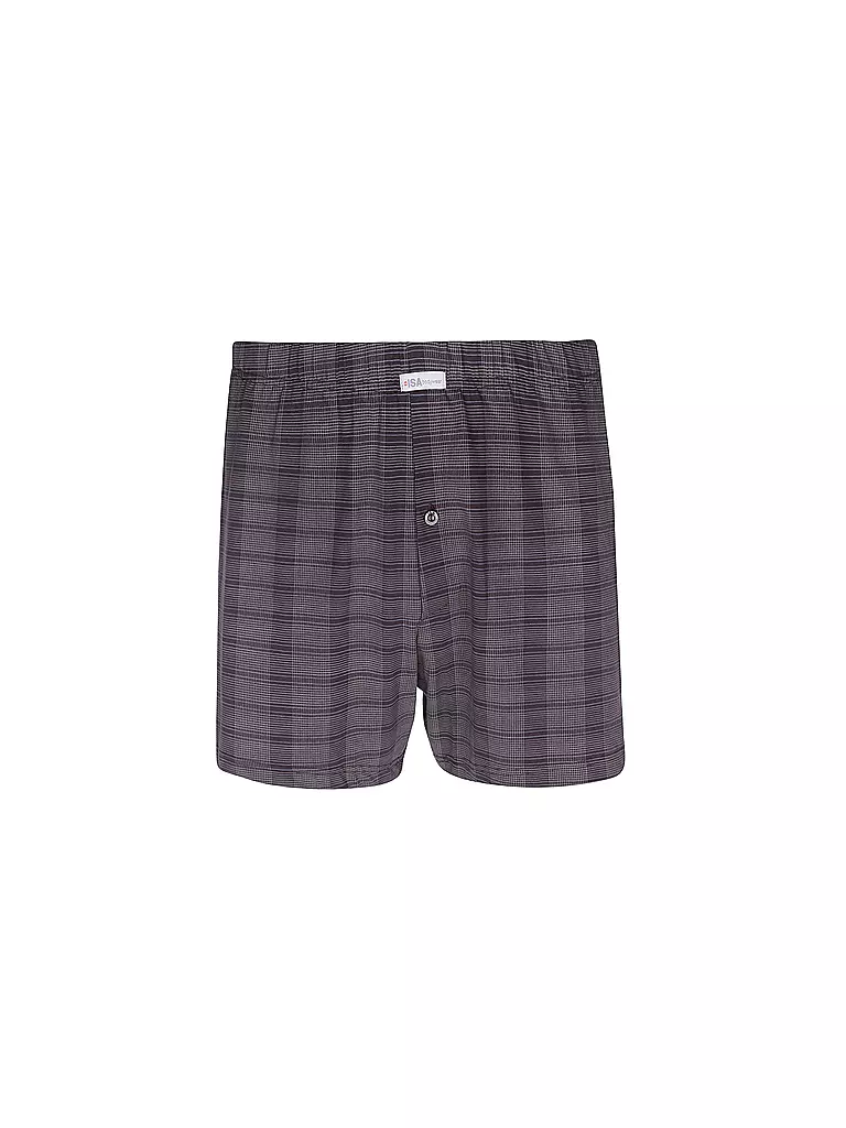 ISA | Boxershorts w.rot  | dunkelrot