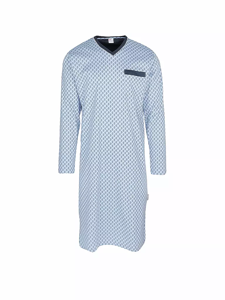 ISA | Herren Nachthemd | blau