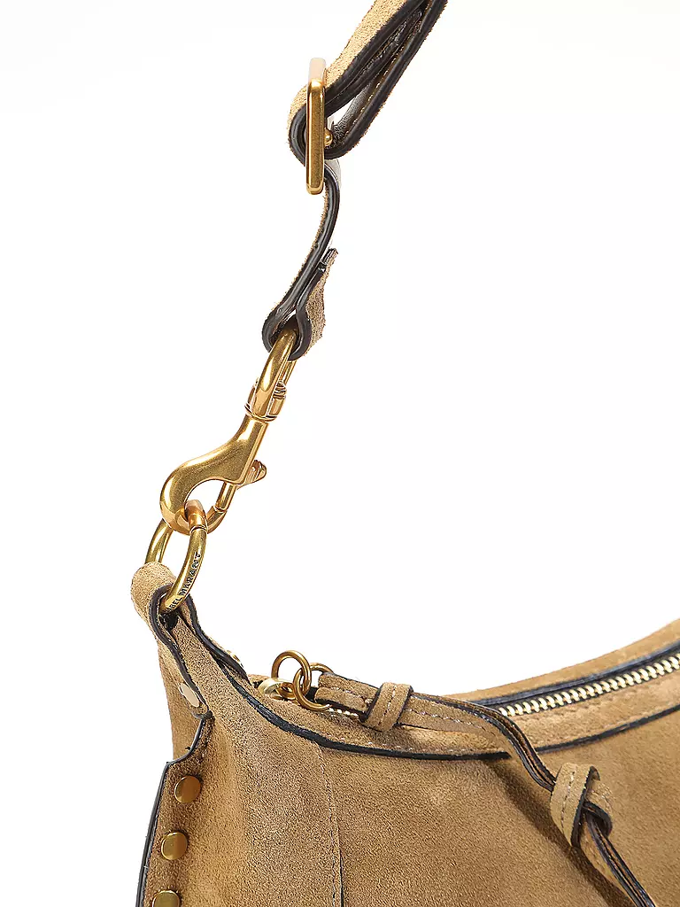 ISABEL MARANT | Ledertasche - Umhängetasche OSKAN | beige