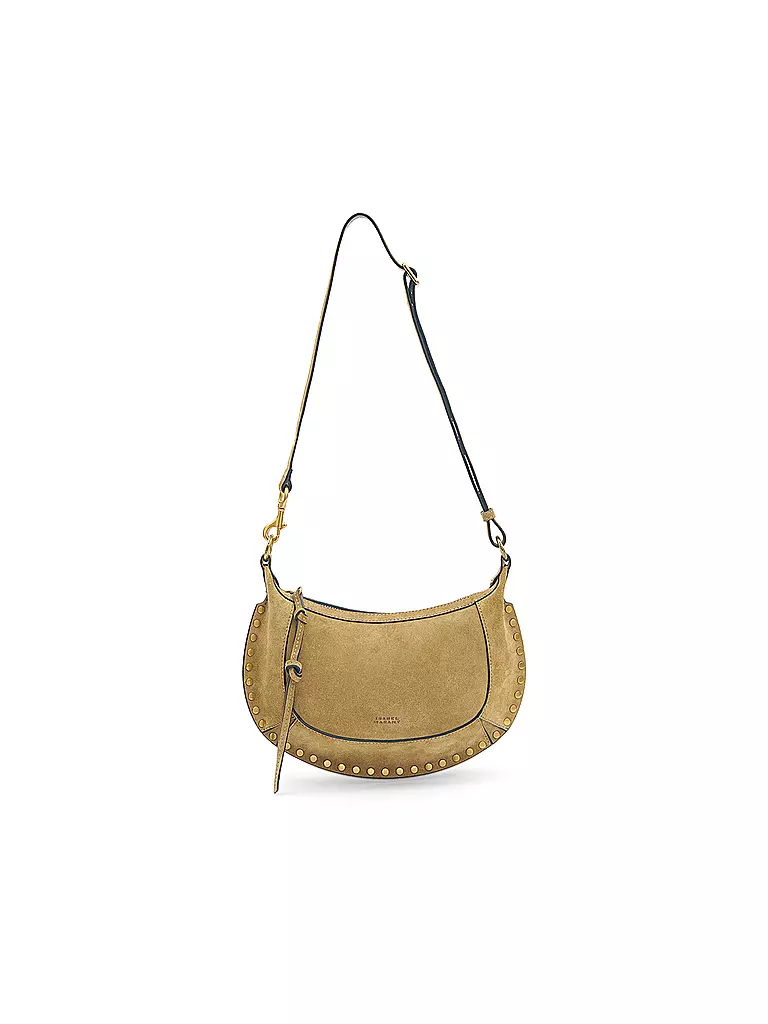 ISABEL MARANT | Ledertasche - Umhängetasche OSKAN | beige