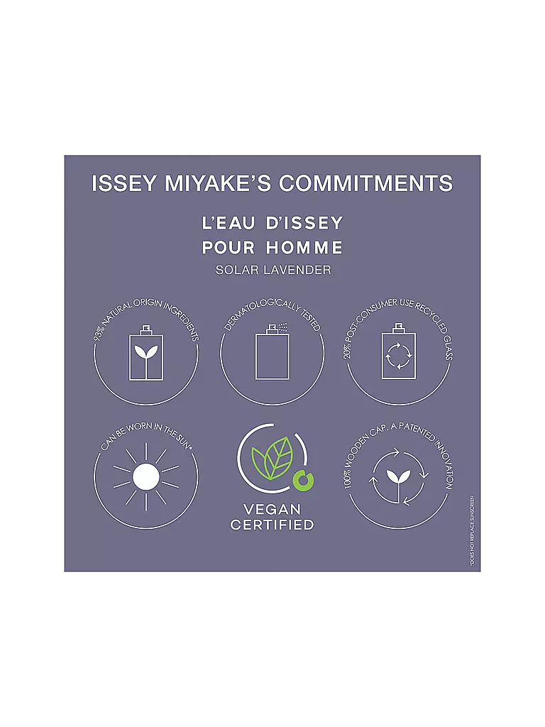 ISSEY MIYAKE | L'Eau d'Issey pour Homme Solar Lavender Eau de Toilette Intense 100ml | keine Farbe